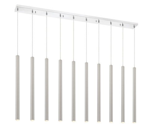 Forest LED Linear Chandelier in Chrome (224|917MP24-BN-LED-10LCH)