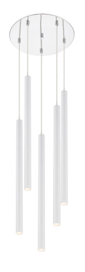 Forest LED Chandelier in Chrome (224|917MP24-WH-LED-5RCH)