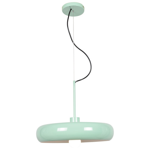Bistro LED Pendant in Mint Green and White (18|23882LEDDLP-MGRN/WHT)