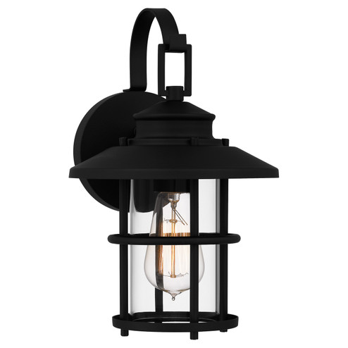 Lombard One Light Outdoor Wall Mount in Matte Black (10|LOM8408MBK)