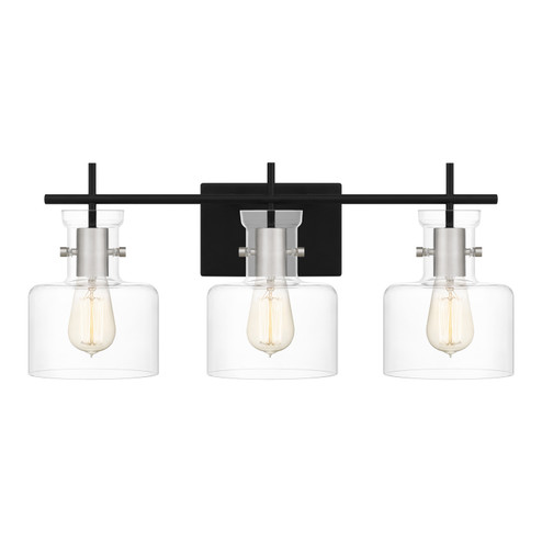 Pensbury Three Light Bath in Matte Black (10|PEN8622MBK)