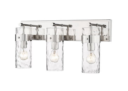 Fontaine Three Light Vanity in Polished Nickel (224|3035-3V-PN)