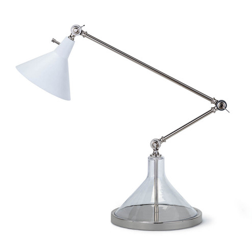 Ibis One Light Table Lamp in Polished Nickel (400|13-1024PNWT)