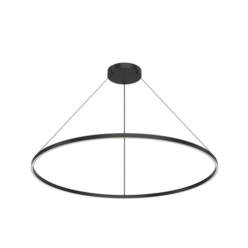 Cerchio LED Pendant in Black (347|PD87160-BK)