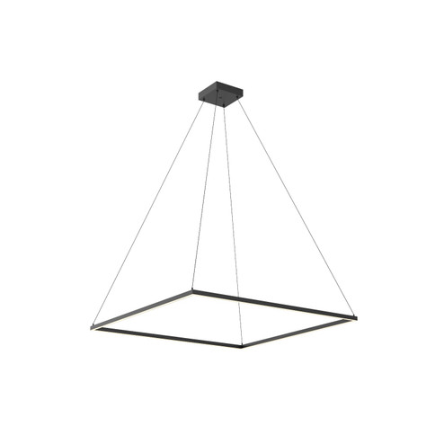 Piazza LED Pendant in Black (347|PD88148-BK)
