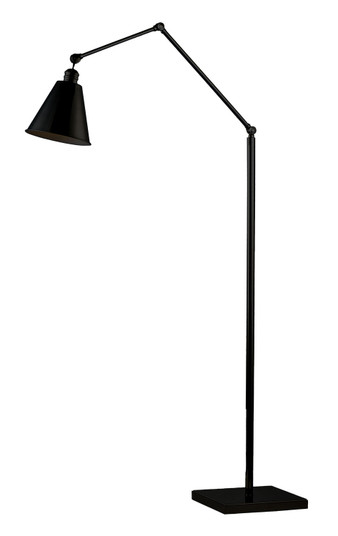 Library One Light Floor Lamp in Black (16|12228BK)