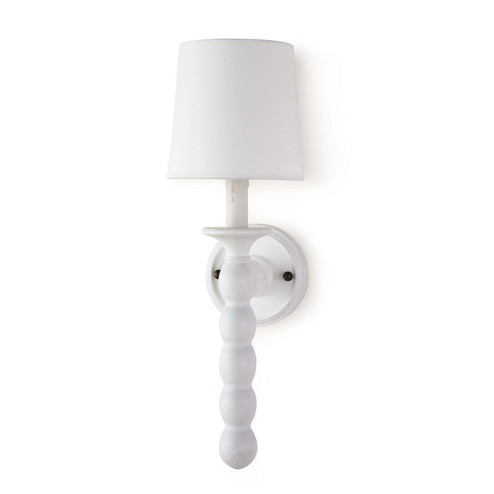 Perennial One Light Wall Sconce in White (400|15-1117WT)