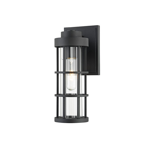 Mesa One Light Outdoor Wall Sconce in Textured Black (67|B2041-TBK)