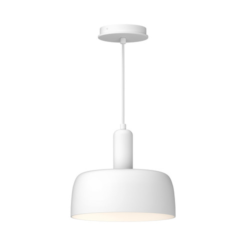Adriano One Light Pendant in White (452|PD427710WH)