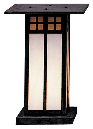 Glasgow One Light Column Mount in Antique Brass (37|GC-9LM-AB)