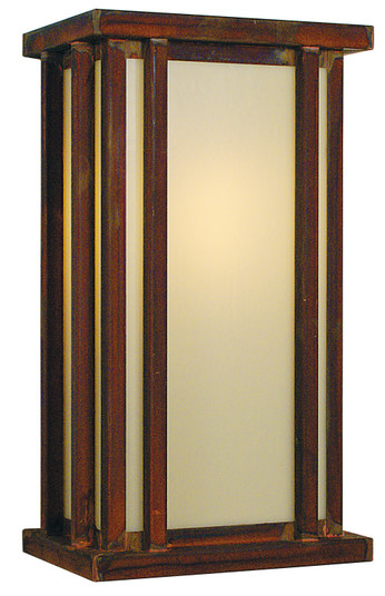 Glencoe One Light Wall Mount in Rustic Brown (37|GLS-9TN-RB)