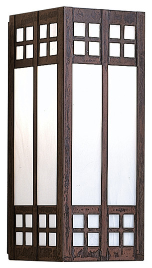 Glasgow One Light Wall Mount in Rustic Brown (37|GS-9LAM-RB)