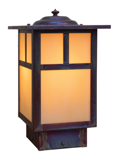 Mission One Light Post Cap in Antique Brass (37|MPC-6TRM-AB)