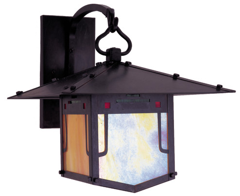 Pagoda One Light Wall Mount in Rustic Brown (37|PDB-12GRC-RB)