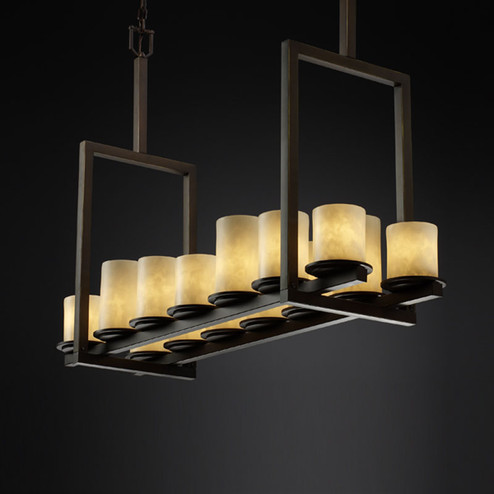 Clouds 14 Light Chandelier in Matte Black (102|CLD-8764-10-MBLK)