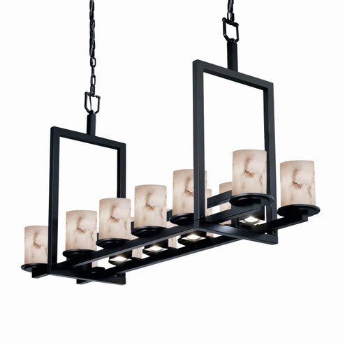 LumenAria LED Chandelier in Dark Bronze (102|FAL-8720-10-DBRZ-LED12-8400)