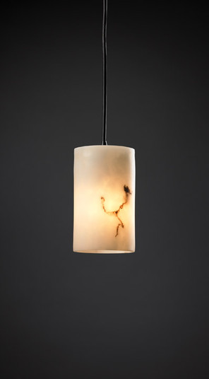 LumenAria One Light Pendant in Antique Brass (102|FAL-8815-10-ABRS-RIGID)