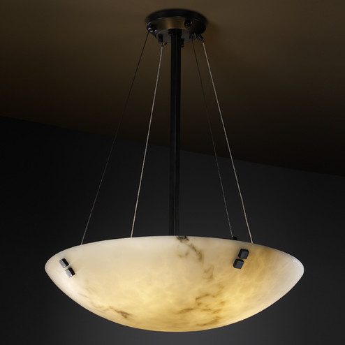 LumenAria Eight Light Pendant in Matte Black (102|FAL-9664-35-MBLK-F6)