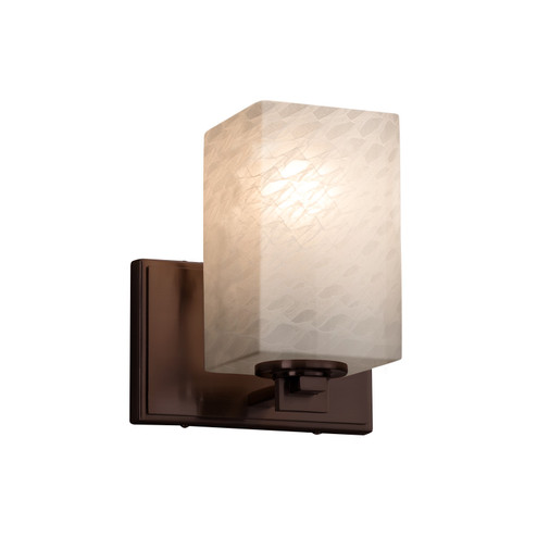 Fusion LED Wall Sconce in Dark Bronze (102|FSN-8441-15-WEVE-DBRZ-LED1-700) Fusion LED Wall Sconce in Dark Bronze (102|FSN-8441-15-WEVE-DBRZ-LED1-700)