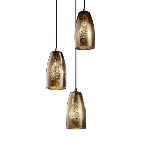 Fusion LED Pendant in Brushed Nickel (102|FSN-8864-28-MROR-NCKL-LED3-2100)