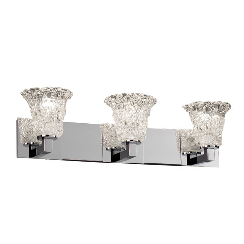 Veneto Luce LED Bath Bar in Polished Chrome (102|GLA-8923-20-LACE-CROM-LED3-2100)