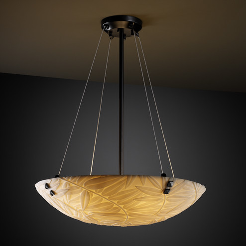 Porcelina Three Light Pendant in Brushed Nickel (102|PNA-9661-35-BMBO-NCKL-F4)