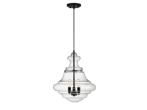 Mpend Three Light Pendant in Oil Rubbed Bronze (446|M70058ORB)