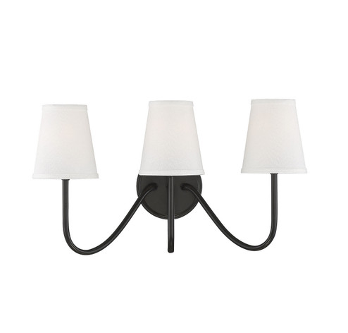 Mscon Three Light Wall Sconce in Oil Rubbed Bronze (446|M90056ORB)