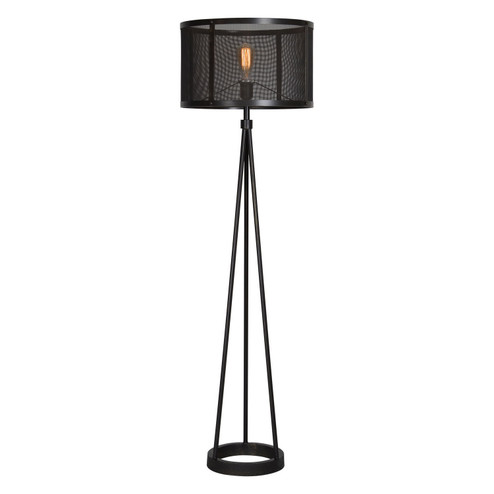 Livingstone One Light Floor Lamp in Black (443|LPF582)