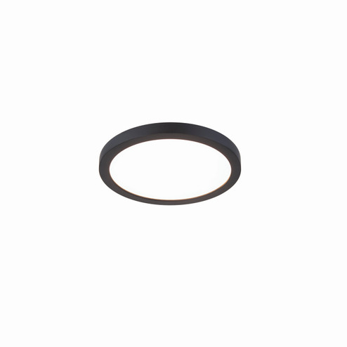 Round LED Flush Mount in Black (34|FM-07RN-935-BK)