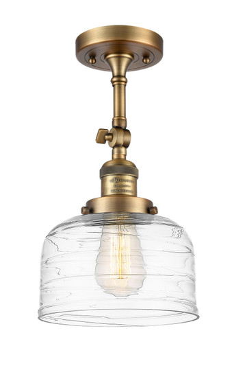Franklin Restoration LED Semi-Flush Mount in Brushed Brass (405|201F-BB-G713-LED)