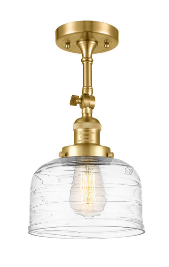 Franklin Restoration LED Semi-Flush Mount in Satin Gold (405|201F-SG-G713-LED)