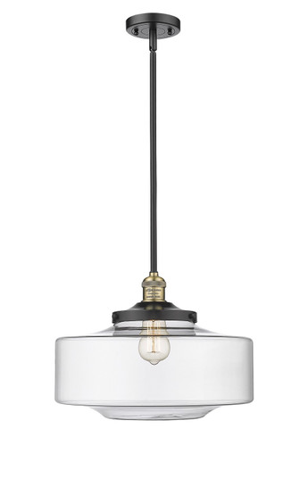 Franklin Restoration LED Mini Pendant in Black Antique Brass (405|201S-BAB-G692-16-LED)