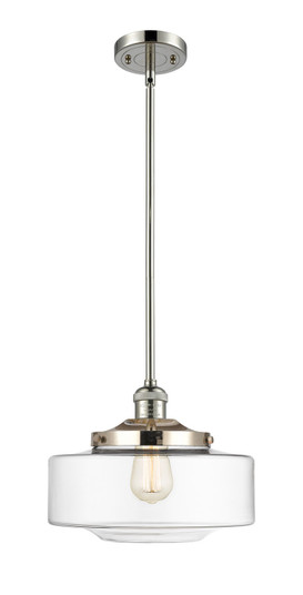 Franklin Restoration One Light Mini Pendant in Polished Nickel (405|201S-PN-G692-12)