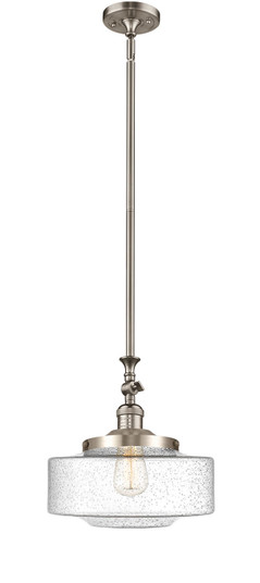 Franklin Restoration LED Mini Pendant in Brushed Satin Nickel (405|206-SN-G692-12-LED)