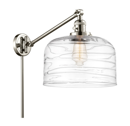 Franklin Restoration One Light Swing Arm Lamp in Polished Nickel (405|237-PN-G713-L) Franklin Restoration One Light Swing Arm Lamp in Polished Nickel (405|237-PN-G713-L)