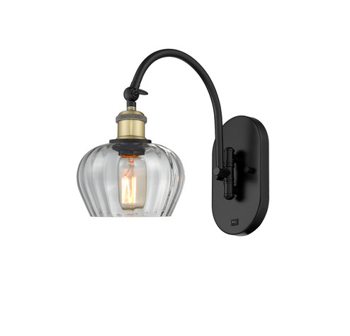 Ballston One Light Wall Sconce in Black Antique Brass (405|518-1W-BAB-G92)