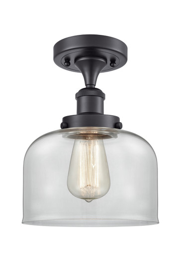 Ballston Urban One Light Semi-Flush Mount in Black Antique Brass (405|916-1C-BAB-G713)