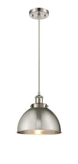 Derby LED Mini Pendant in Brushed Satin Nickel (405|916-1P-SN-MFD-10-SN-LED)