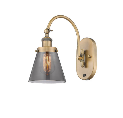 Franklin Restoration LED Wall Sconce in Brushed Brass (405|918-1W-BB-G63-LED)