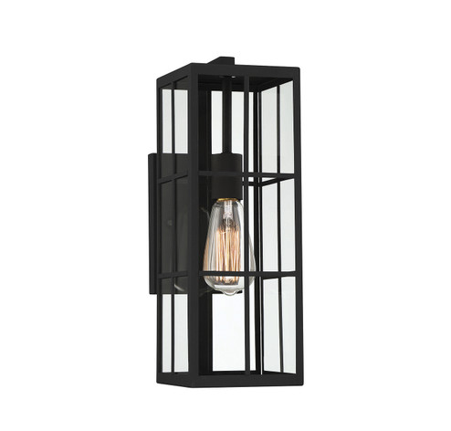 Ericson One Light Outdoor Wall Lantern in Matte Black (51|5-1989-BK) Ericson One Light Outdoor Wall Lantern in Matte Black (51|5-1989-BK)