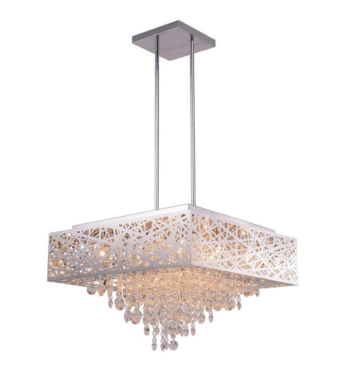 Eternity 12 Light Chandelier in Chrome (401|1032P22-12-601-S)