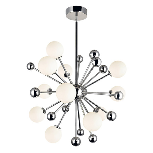 Element LED Chandelier in Polished Nickel (401|1125P24-11-613)