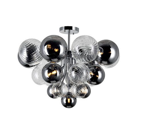 Pallocino LED Flush Mount in Chrome (401|1205C25-10-601)