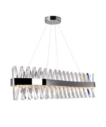 Glace LED Chandelier in Chrome (401|1220P40-601-S)