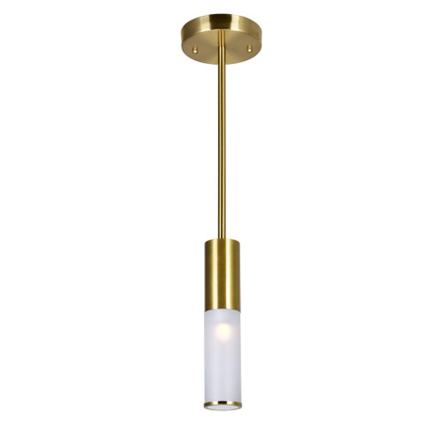 Pipes LED Mini Pendant in Sun Gold (401|1221P5-1-625)