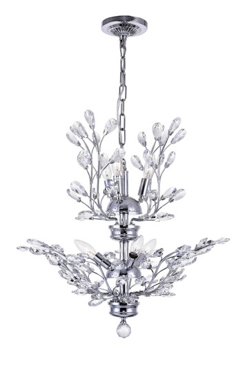 Ivy Six Light Chandelier in Chrome (401|5206P22C)