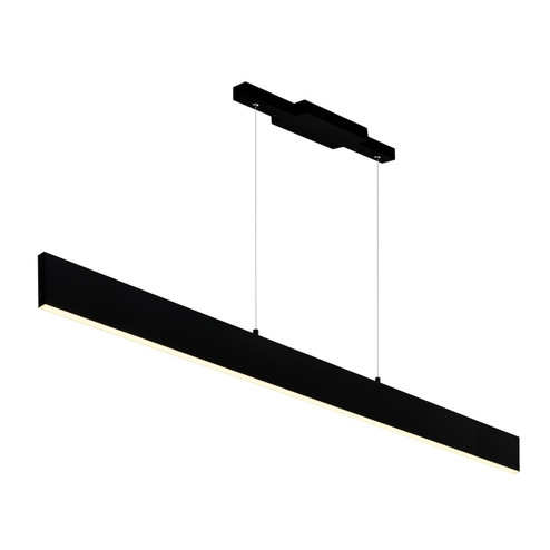 Krista LED Chandelier in Satin Black (401|7145P47-1-253-RC)