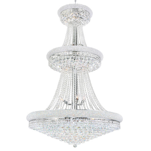 Empire 34 Light Chandelier in Chrome (401|8001P36C)