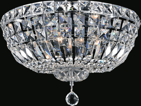 Stefania Six Light Flush Mount in Chrome (401|8003C18C)